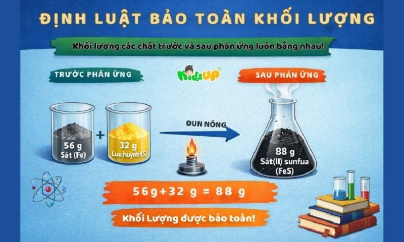 Bản chất định luật và phương pháp bảo toàn khối lượng